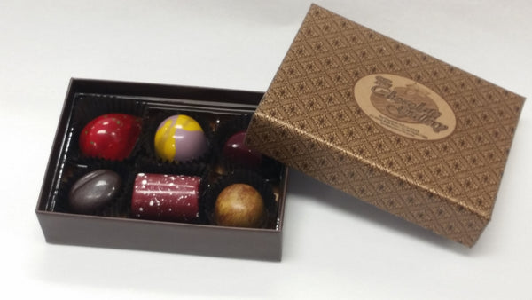 Assorted Box of Six Chocolates